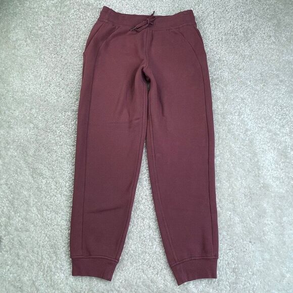 Lululemon Scuba High Rise Jogger Sweatpants Smokey Red 6 - Picture 3 of 12